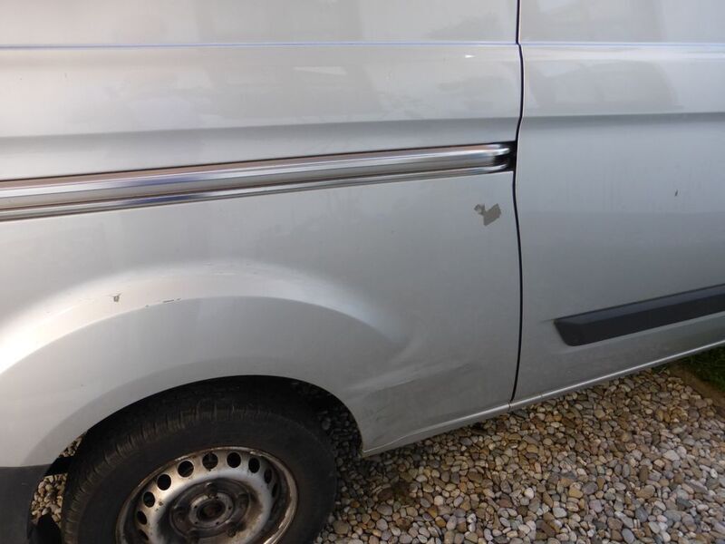 Gebraucht Ford Transit Custom 125 PS (91 kW) 2014 Silber Van / Kleinbus