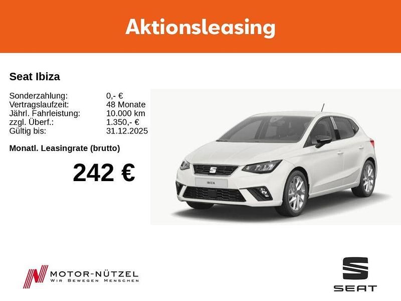 Weiß Neu 2025 Seat Ibiza FR Limousine | 25.790 € (Fairer Preis) - Bild 1/2