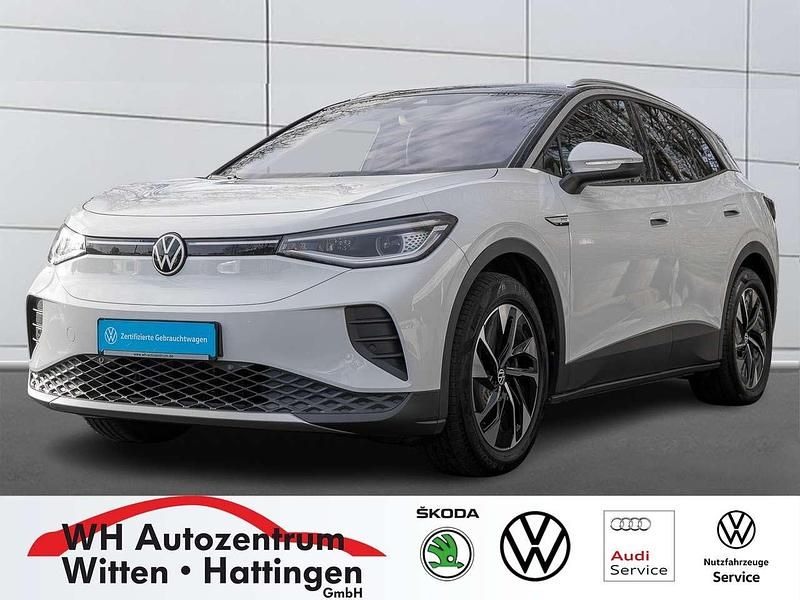 Gletscherweiß metallic Gebraucht 2021 VW ID.4 Pro Performance SUV | 26.590 € (Fairer Preis) - Bild 1/4