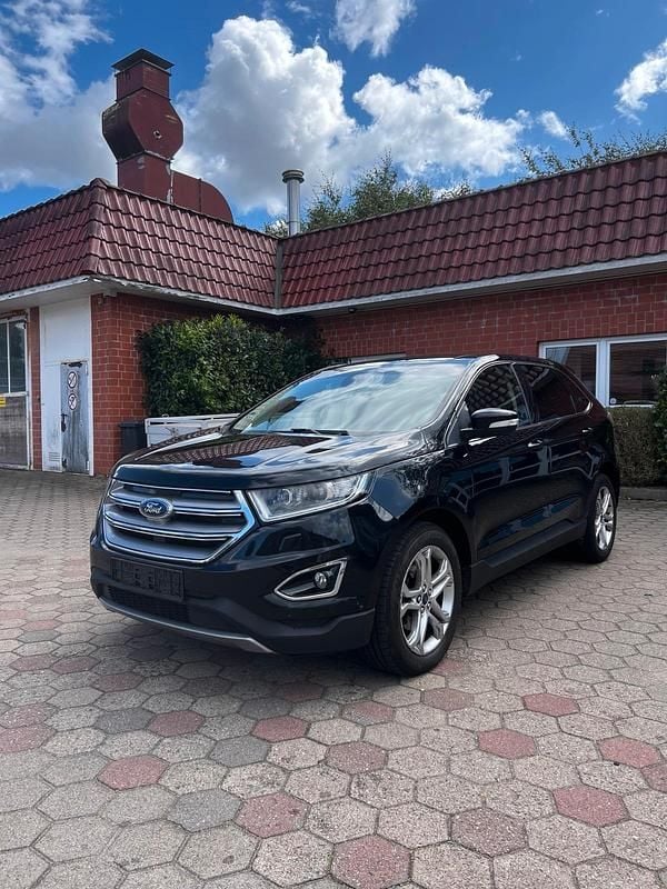 Schwarz Gebraucht 2017 Ford Edge SUV | 8.500 € - Bild 1/4