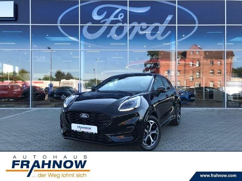 Obsidianschwarz metallic Gebraucht 2025 Ford Puma ST-Line SUV | 28.485 € (Etwas zu teuer) - Bild 1/4