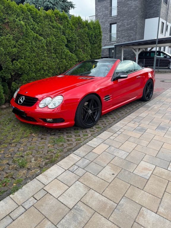 Schwarz Gebraucht 2003 Mercedes SL500 AMG Cabrio | 11.500 € (Fairer Preis) - Bild 1/4