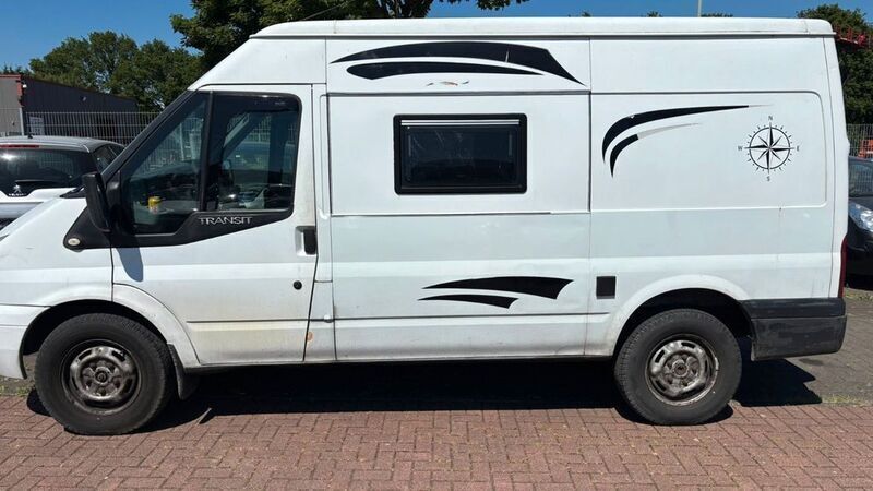 Gebraucht Ford Transit 101 PS (74 kW) 2008 Weiß Van