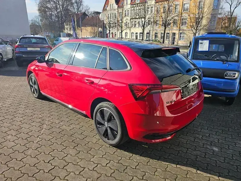 Gebraucht Skoda Scala Monte Carlo 116 PS (85 kW) 2024 Rot Kleinwagen