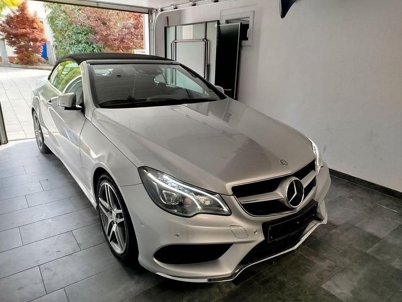 Silber Gebraucht 2014 Mercedes E200 AMG Cabrio | 20.900 € (Etwas zu teuer) - Bild 1/4