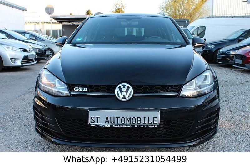 Gebraucht VW Golf VII GTD 184 PS (135 kW) 2016 Schwarz Kombi