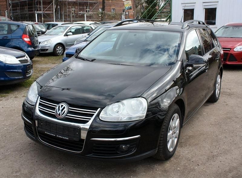 Gebraucht VW Golf V Trendline 102 PS (75 kW) 2008 Schwarz Kombi