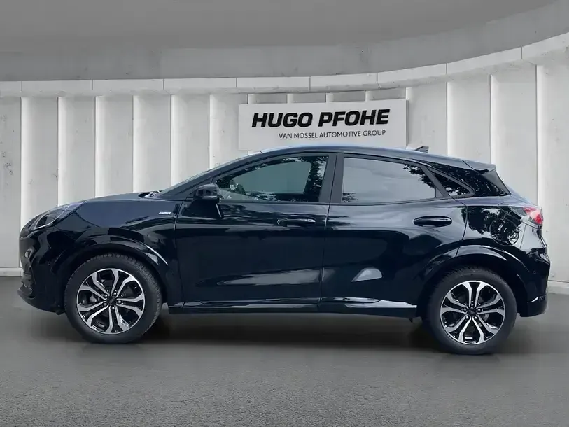 Gebraucht Ford Puma ST-Line X 125 PS (91 kW) 2022 Obsidian schwarz metallic SUV
