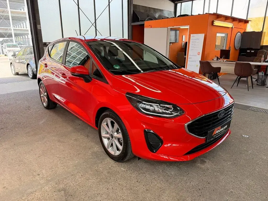 Gebraucht Ford Fiesta Cool & Connect 125 PS (91 kW) 2022 Rot Kleinwagen