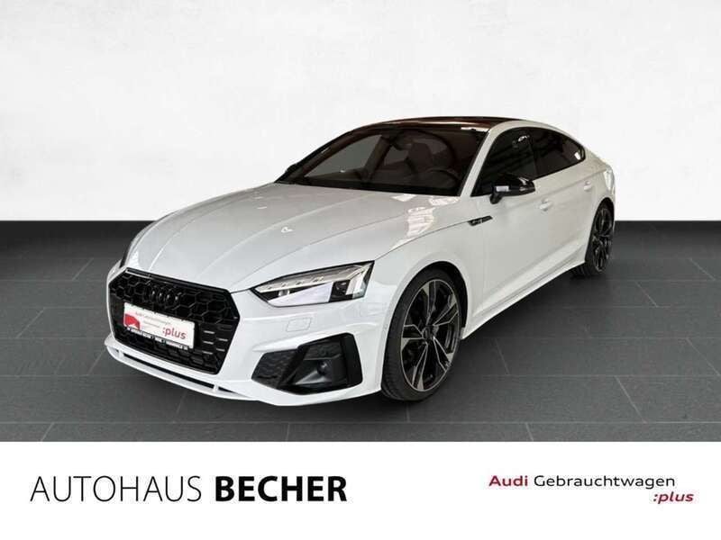 Gletscherweiß metallic Gebraucht 2024 Audi A5 Sportback Business Limousine | 54.930 € - Bild 1/4