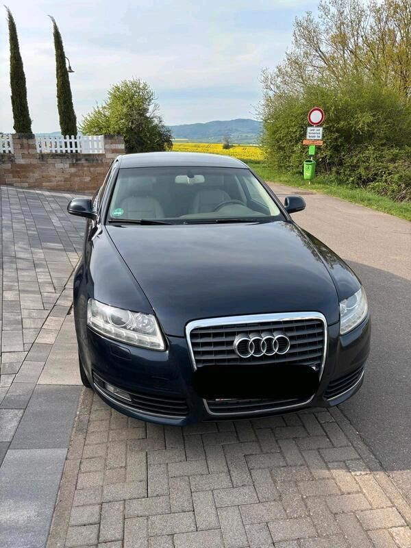 Blau Gebraucht 2009 Audi A6 Limousine | 4.500 € - Bild 1/4
