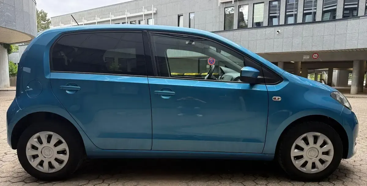 Gebraucht Skoda Citigo Ambition 75 PS (55 kW) 2019 Blau Kleinwagen
