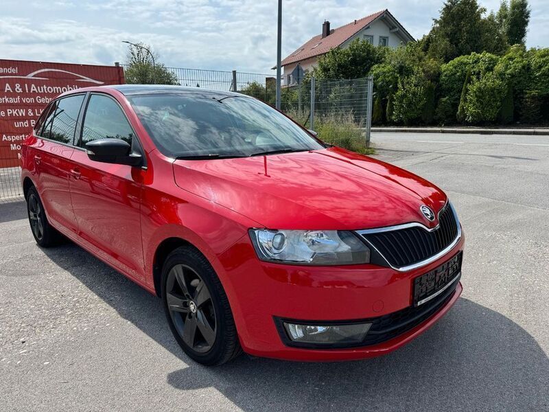 Gebraucht Skoda Rapid Ambition 90 PS (66 kW) 2017 Rot Limousine
