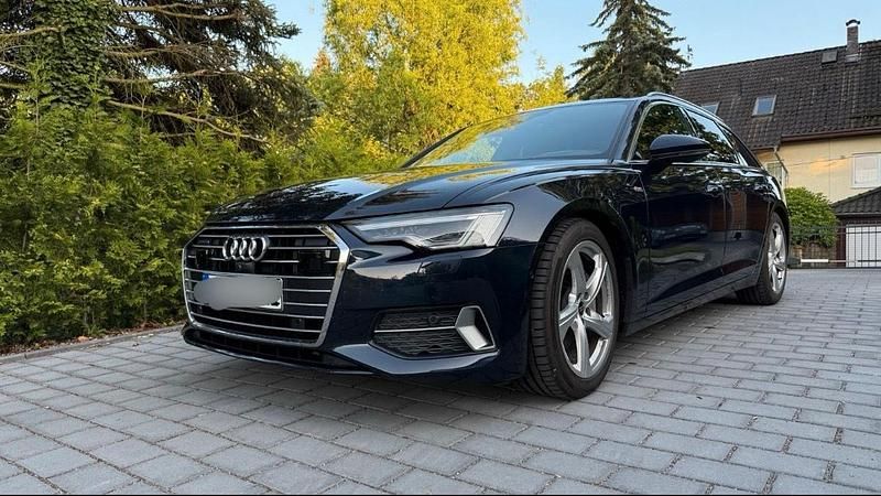Blau Gebraucht 2021 Audi A6 Kombi | 35.900 € (Fairer Preis) - Bild 1/4