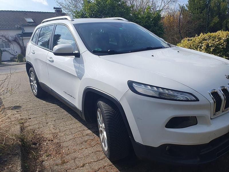Weiß Gebraucht 2014 Jeep Cherokee Limited SUV | 10.200 € (Fairer Preis) - Bild 1/4