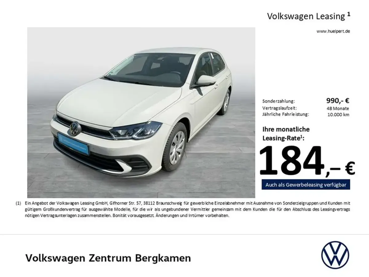 Usata VW Polo 80 CV (58 kW) 2025 Grigio Utilitaria