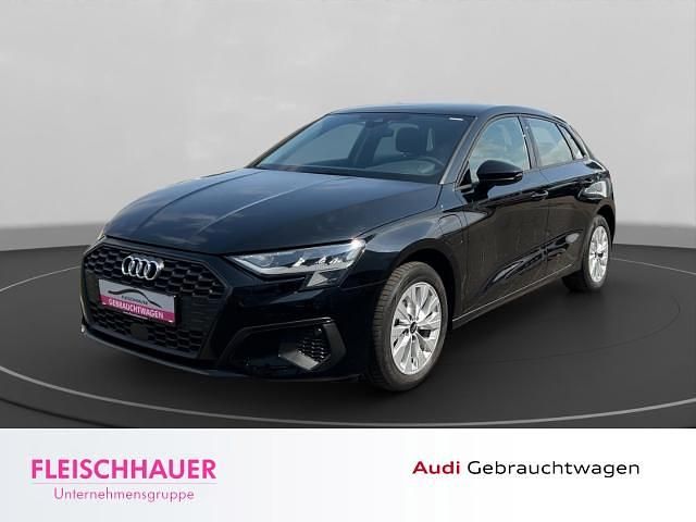 Schwarz Gebraucht 2023 Audi A3 Sportback e-tron Basis Limousine | 26.990 € (Fairer Preis) - Bild 1/4