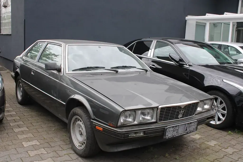 Gebraucht Maserati Biturbo 184 PS (135 kW) 1986 Grau Coupé