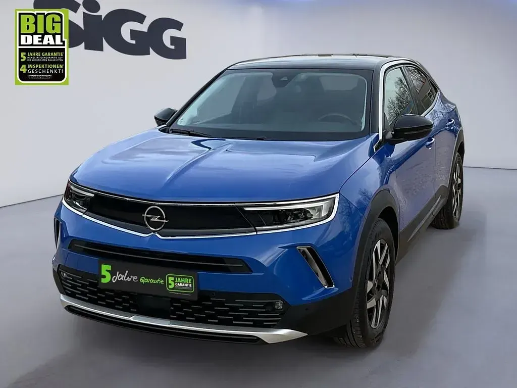 Gebraucht Opel Mokka Elegance 101 PS (74 kW) 2022 Perl blau/voltaik blau SUV