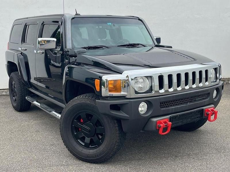 Schwarz Gebraucht 2007 Hummer H3 SUV | 16.995 € (Teuer) - Bild 1/4