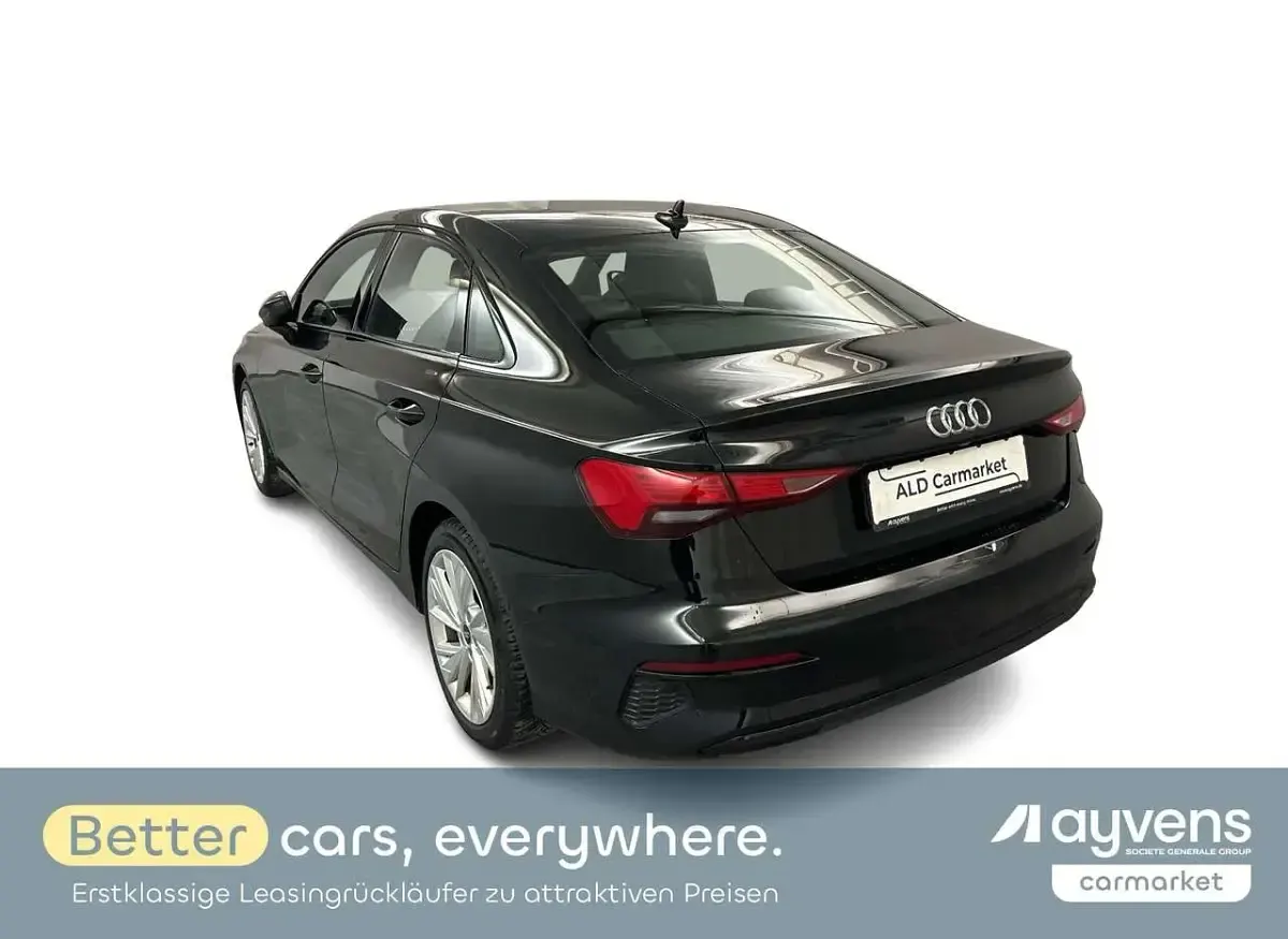 Używany Audi A3 Advanced Plus 150 KM (110 kW) 2022 Czarny Sedan/Limuzyna