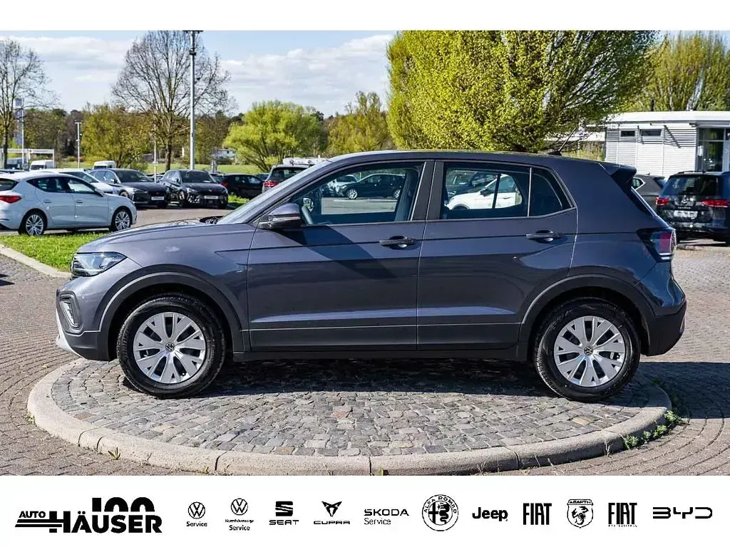 Gebraucht VW T-Cross Basis 95 PS (69 kW) 2025 Grau SUV