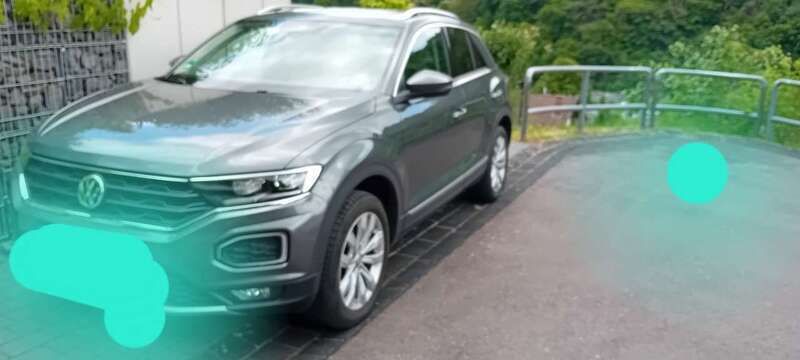 Grau Gebraucht 2019 VW T-Roc Sport SUV | 22.000 € (Fairer Preis) - Bild 1/4