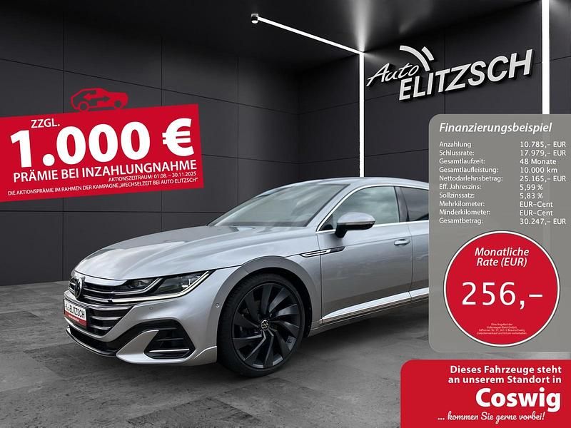 Silber Gebraucht 2021 VW Arteon R-line Limousine | 35.950 € (Fairer Preis) - Bild 1/3