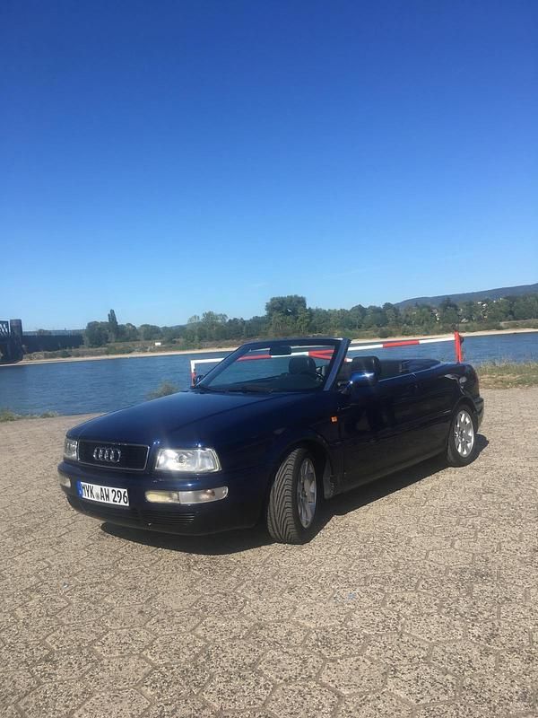 Blau Gebraucht 1998 Audi Cabriolet S-Line Cabrio | 4.900 € (Superpreis) - Bild 1/4