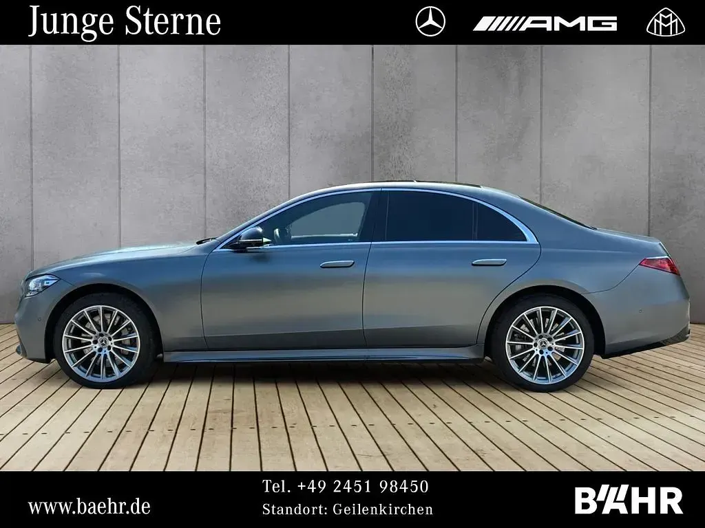 Gebraucht Mercedes S580 AMG 503 PS (369 kW) 2023 Manufaktur lack manufaktur selenitgrau m Limousine