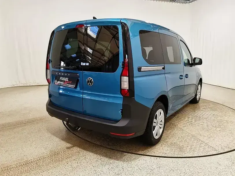 Gebraucht VW Caddy 102 PS (75 kW) 2021 Costa azul metallic Van / Kleinbus