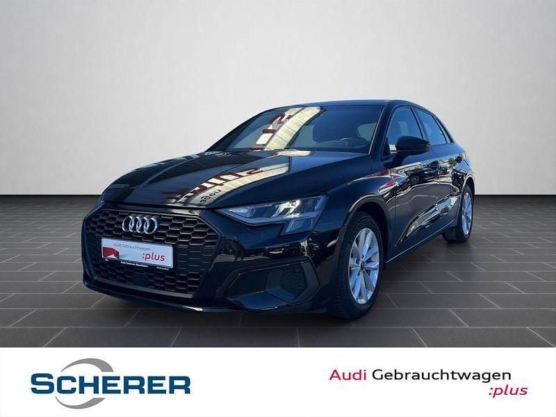 Schwarz Gebraucht 2023 Audi A3 Sportback Limousine | 23.500 € (Guter Preis) - Bild 1/4