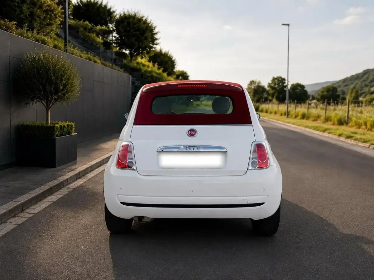 Gebraucht Fiat 500 69 PS (50 kW) 2014 Weiß Cabrio