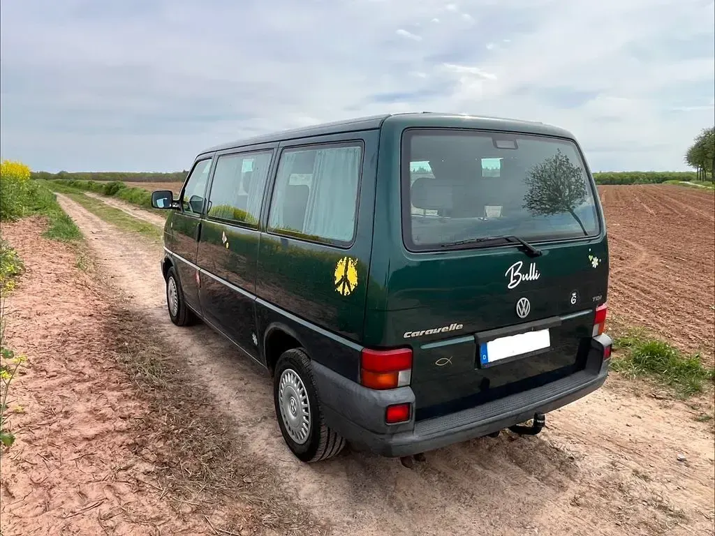 Usata VW T4 102 CV (75 kW) 2001 Verde Furgone