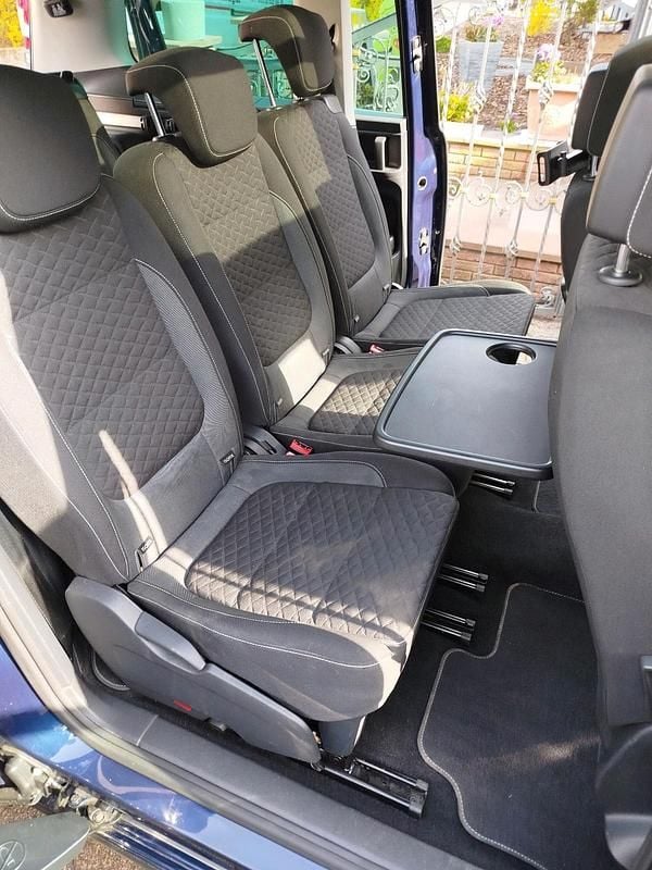 Gebraucht VW Sharan Join 150 PS (110 kW) 2019 Blau Van / Kleinbus