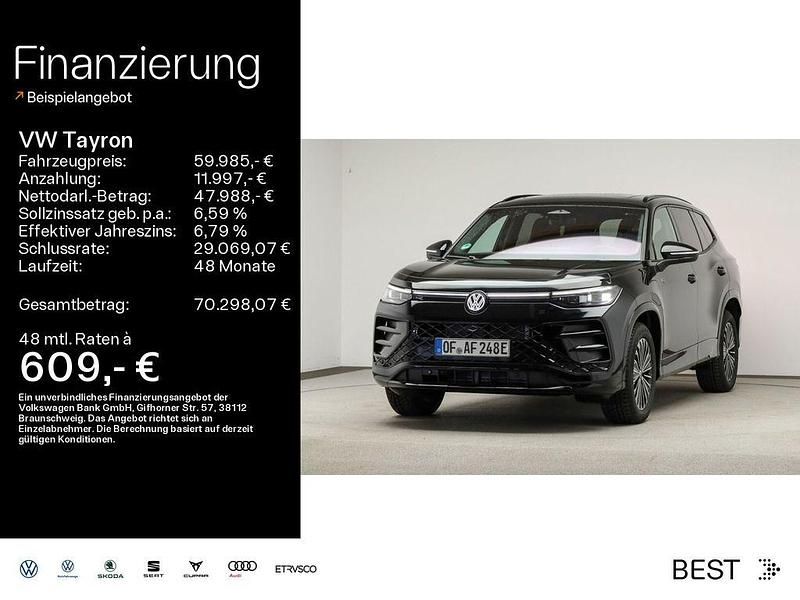 Schwarz Gebraucht 2025 VW Tayron R-line SUV | 59.985 € (Fairer Preis) - Bild 1/4