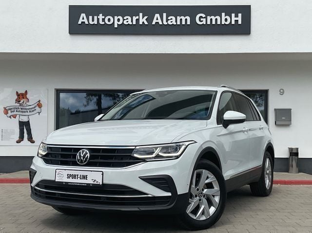 Pure white Gebraucht 2021 VW Tiguan United SUV | 25.999 € (Fairer Preis) - Bild 1/4
