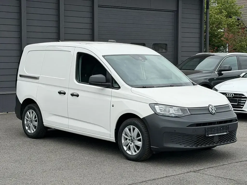 Gebraucht VW Caddy 122 PS (89 kW) 2021 Weiß Van / Kleinbus