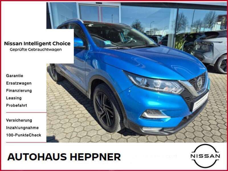 Vivid blue Gebraucht 2021 Nissan Qashqai Zama SUV | 17.990 € (Fairer Preis) - Bild 1/4
