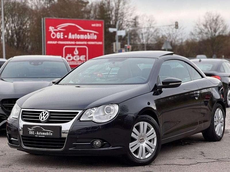 Schwarz Gebraucht 2009 VW Eos Edition Cabrio | 3.350 € (Superpreis) - Bild 1/4