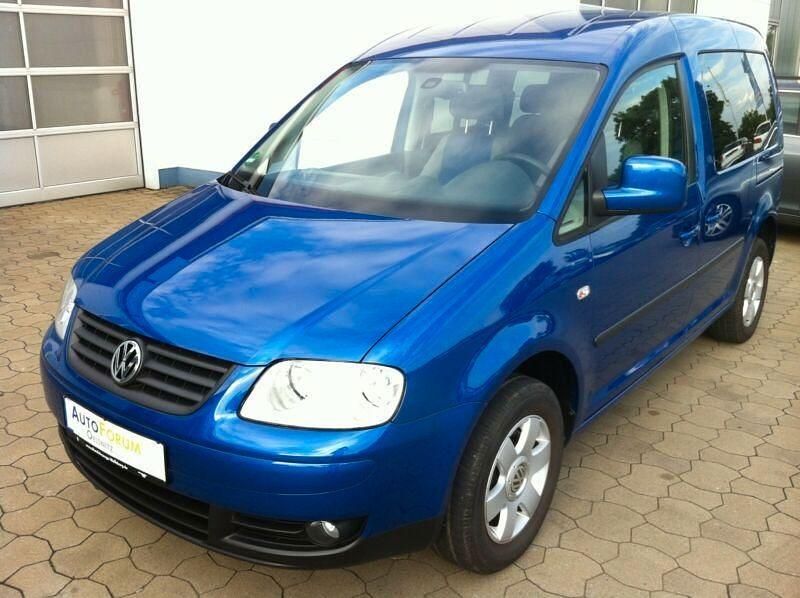 Gebraucht VW Caddy Life 102 PS (75 kW) 2009 Ravennablau Van / Kleinbus