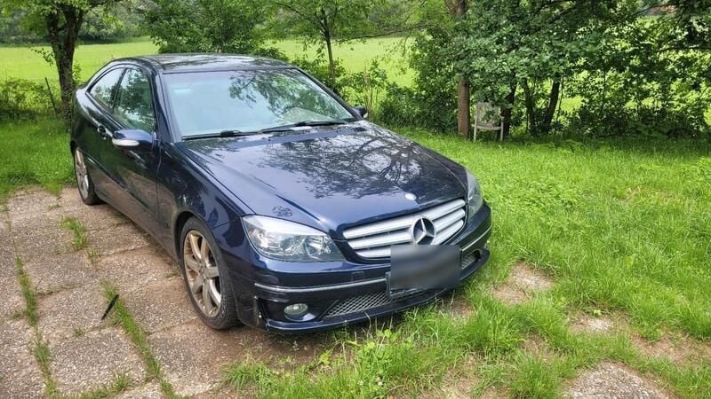 Blau Gebraucht 2001 Mercedes C230 Coupé | 800 € (Superpreis) - Bild 1/4