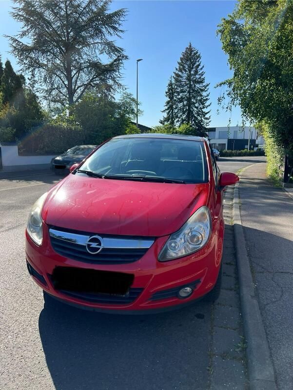 Rot Gebraucht 2009 Opel Corsa S Kleinwagen | 3.000 € (Fairer Preis) - Bild 1/4