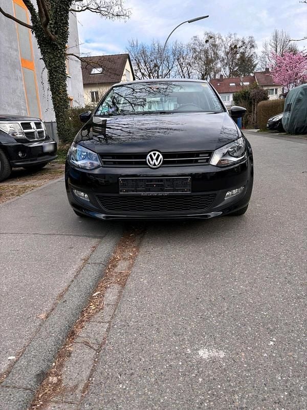 Gebraucht VW Polo 69 PS (50 kW) 2010 Schwarz Kleinwagen