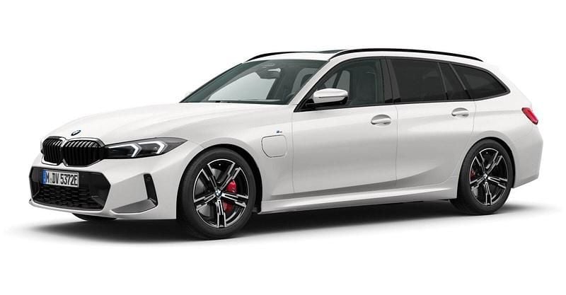 Weiß Gebraucht 2025 BMW 330e Comfort Edition Kombi | 50.118 € (Superpreis) - Bild 1/4