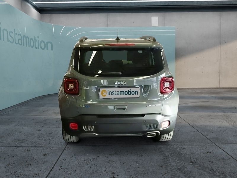 Grau Gebraucht 2021 Jeep Renegade Limited SUV | 23.480 € (Superpreis) - Bild 1/4
