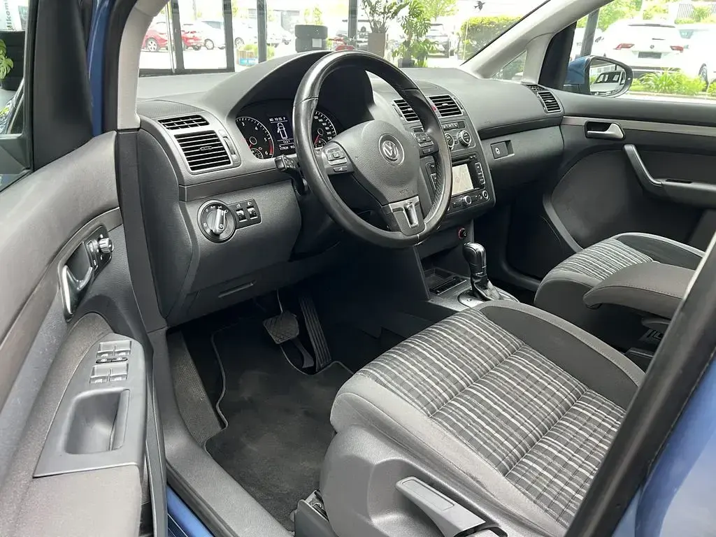 Gebraucht VW Touran Cross 170 PS (125 kW) 2012 Acapulcoblau metallic Van / Kleinbus