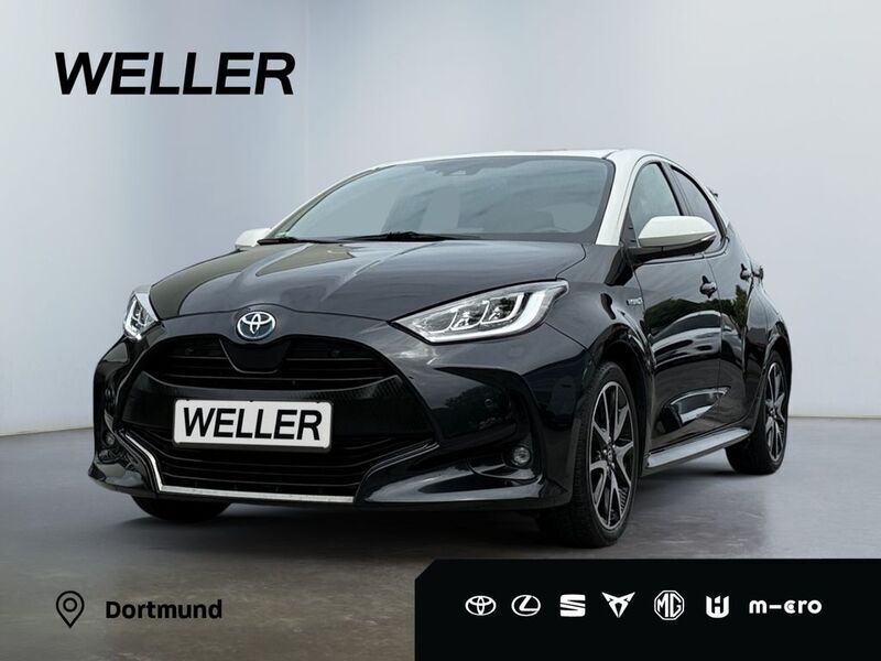 Schwarz Gebraucht 2020 Toyota Yaris Hybrid Style Kleinwagen | 19.940 € (Etwas zu teuer) - Bild 1/3