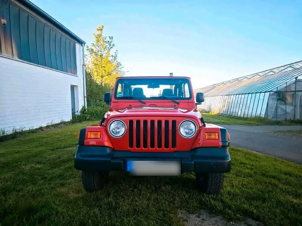 Occasion Jeep Wrangler 142 ch (104 kW) 2006 Orange SUV