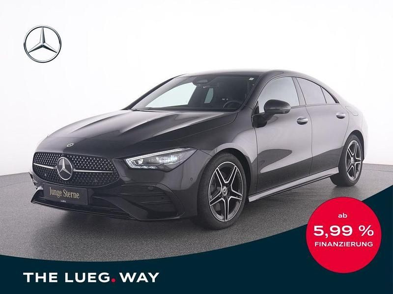 Metalliclack kosmosschwarz Gebraucht 2024 Mercedes CLA220 AMG Limousine | 41.999 € (Teuer) - Bild 1/4